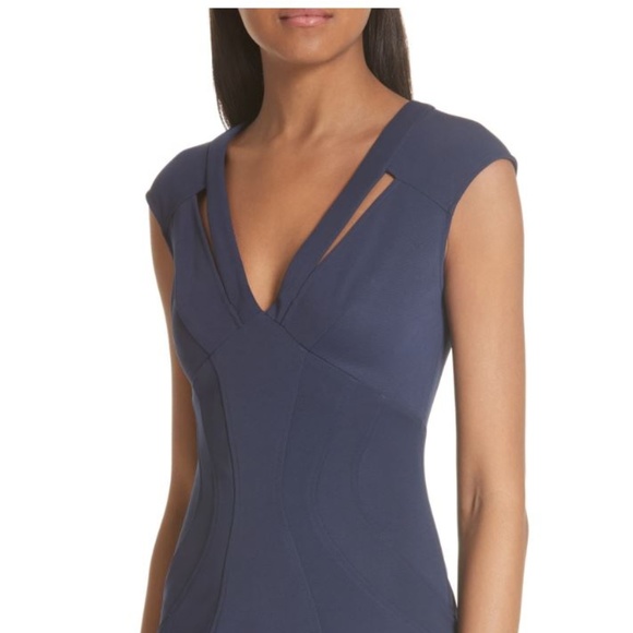 🎉HP🎉 [zac zac posen] joni cutout sheath dress - Picture 4 of 8